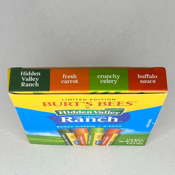 Burt's Bees x Hidden Valley Ranch Dippers Limited Edition 4-Pack - Picture 4 of 4